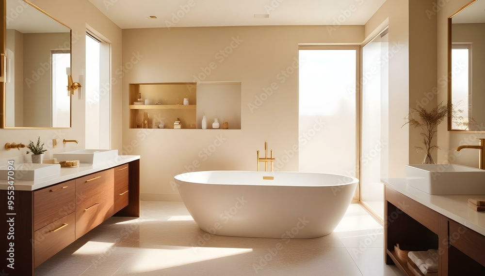Photo interior modern design room 3d illustration Photo interior modern design room 3d illustration