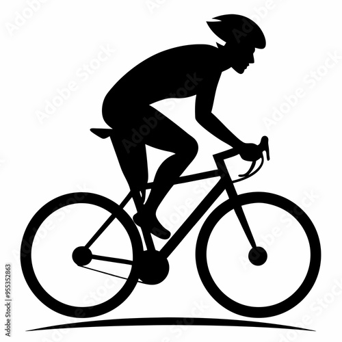 Different Kind Cycle Vector, Silhouette, All Isolated