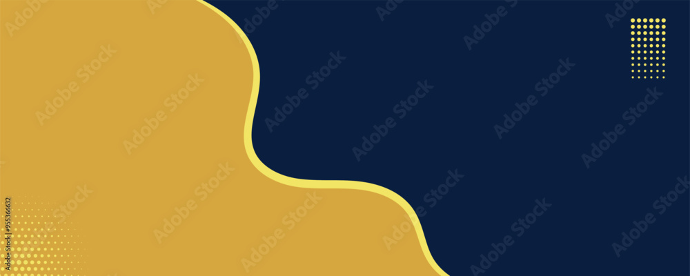 Abstract vector banner design template. EPS10