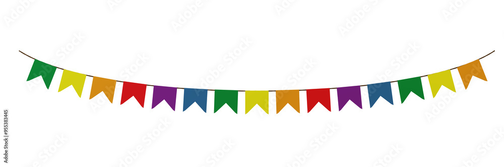 Rainbow of Hope: This vibrant rainbow garland symbolizes hope, unity, and diversity within the LGBTQ+ community. Rainbow of Hope: This vibrant rainbow garland symbolizes hope, unity, and diversity within the LGBTQ+ community.