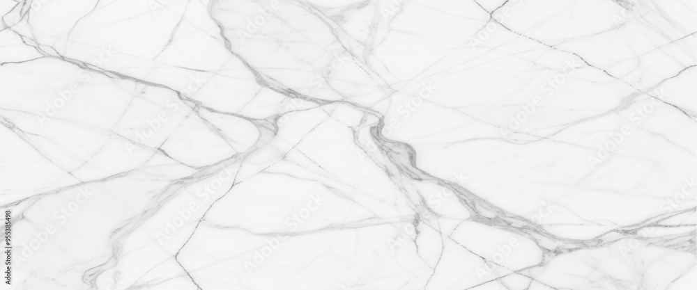 Obraz premium Luxury White Gray Marble texture background vector. Panoramic Marbling texture design for Banner, invitation, wallpaper, headers, website, print ads, packaging design template.italian marble