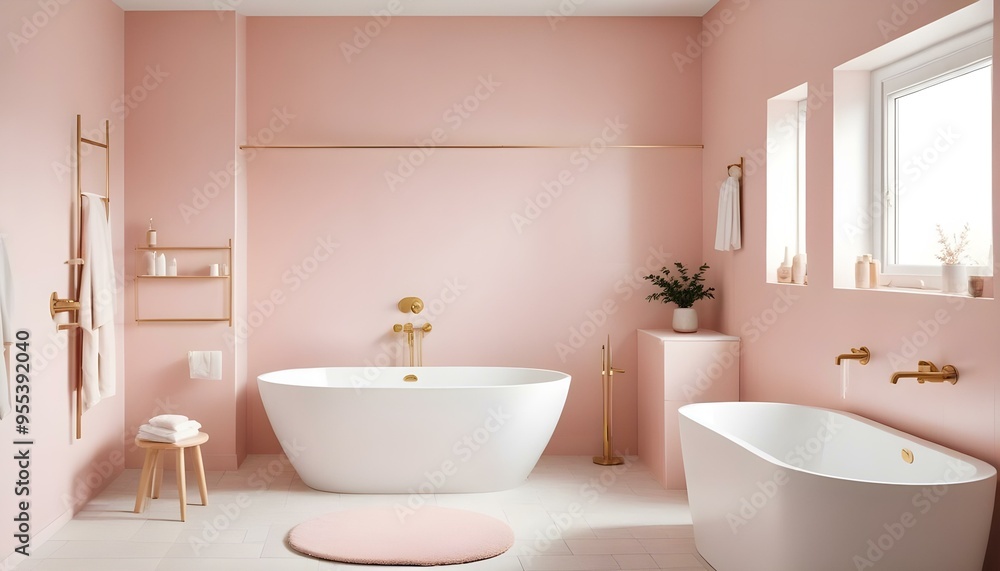 Photo interior modern design room 3d illustration Photo interior modern design room 3d illustration