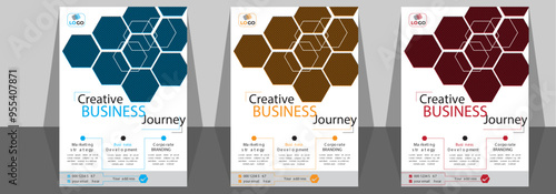 corporate business flyer design template. digital marketing flyer bundle. Flayer layout with modern design. Professional unique flayer design.