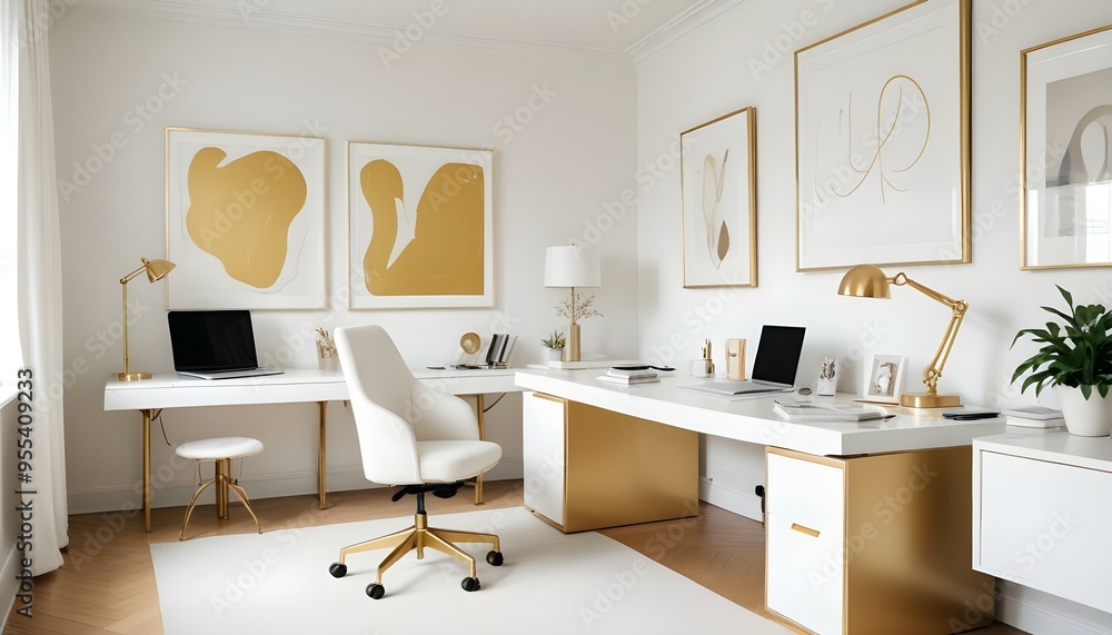 Photo interior modern design room 3d illustration Photo interior modern design room 3d illustration