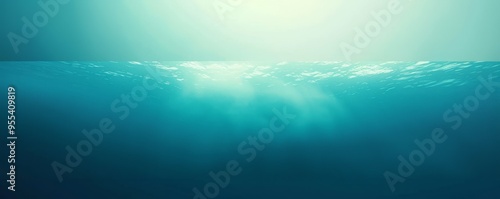 Cool grainy gradient with turquoise and blue, 4K hyperrealistic photo