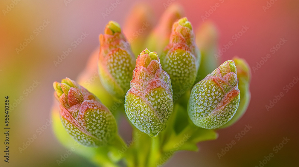 Hydrangea Buds Photographed with Macro Lens Hydrangea Buds Photographed with Macro Lens