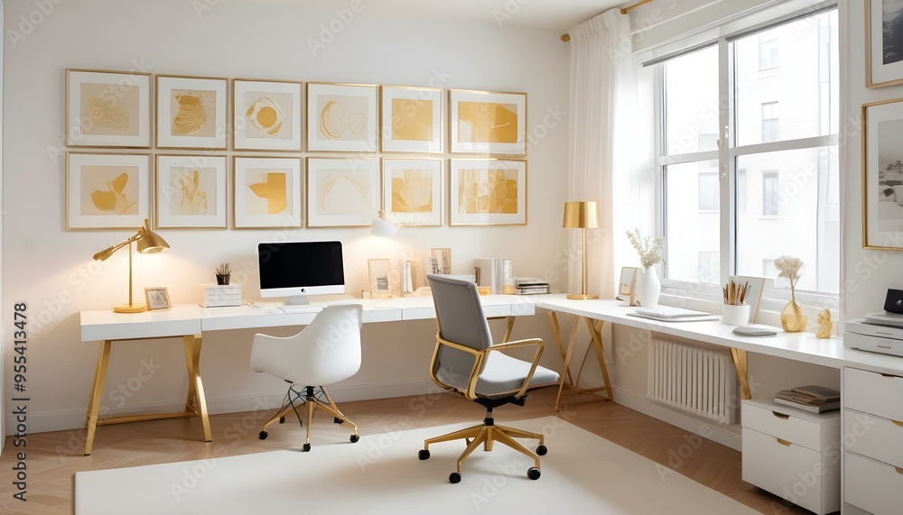 Photo interior modern design room 3d illustration Photo interior modern design room 3d illustration