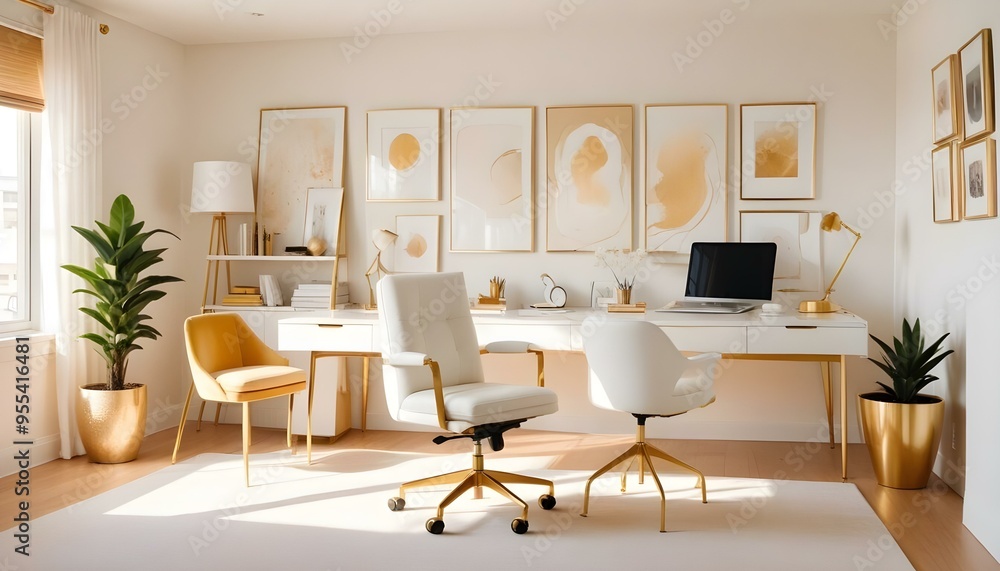 Photo interior modern design room 3d illustration Photo interior modern design room 3d illustration