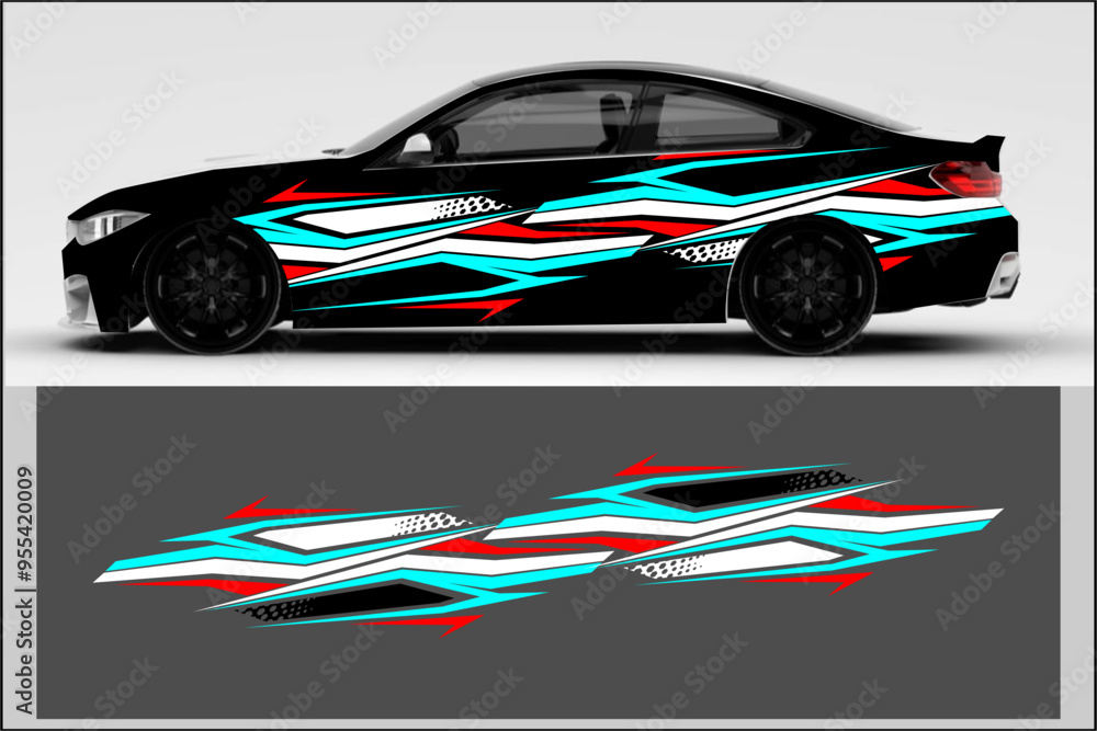 Car wrap graphic racing abstract background for wrap and vinyl sticker Car wrap graphic racing abstract background for wrap and vinyl sticker