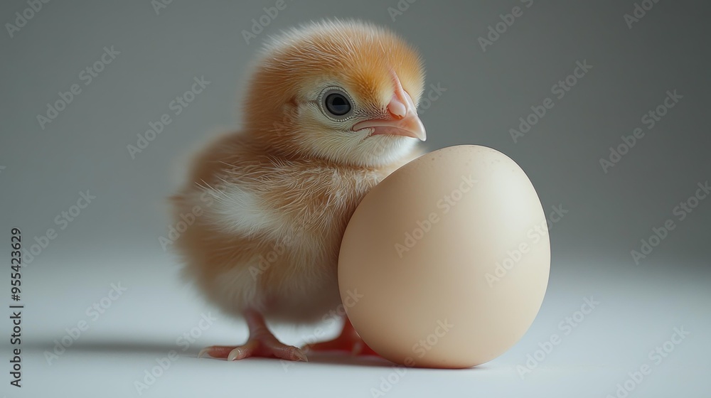 Chick with Egg Generative AI Chick with Egg Generative AI
