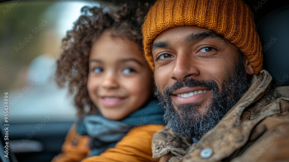 A family enjoying a road trip with an insurance agent explaining auto insurance benefits and coverage A family enjoying a road trip with an insurance agent explaining auto insurance benefits and coverage