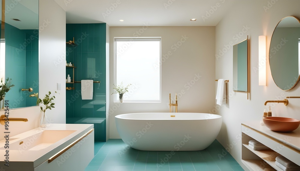 Photo interior modern design room 3d illustration Photo interior modern design room 3d illustration