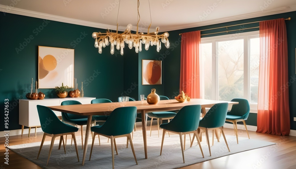 Photo interior modern design room 3d illustration Photo interior modern design room 3d illustration