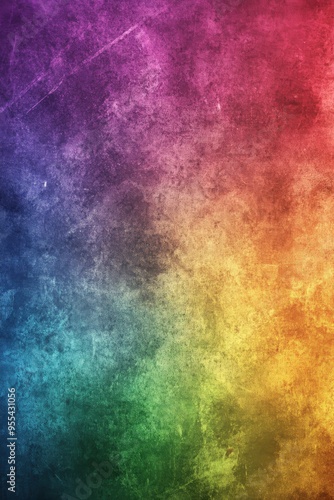 Vibrant rainbow gradient background with textured appearance