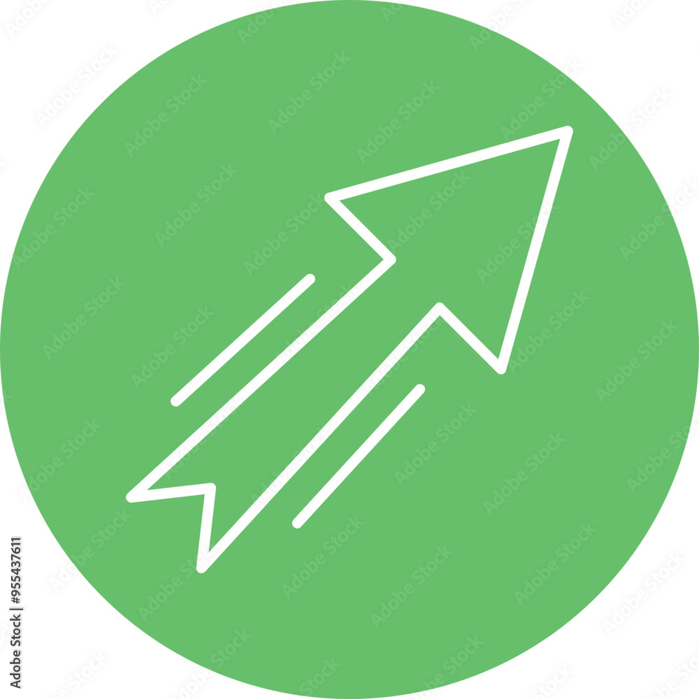 Up Right Vector Icon Design Up Right Vector Icon Design