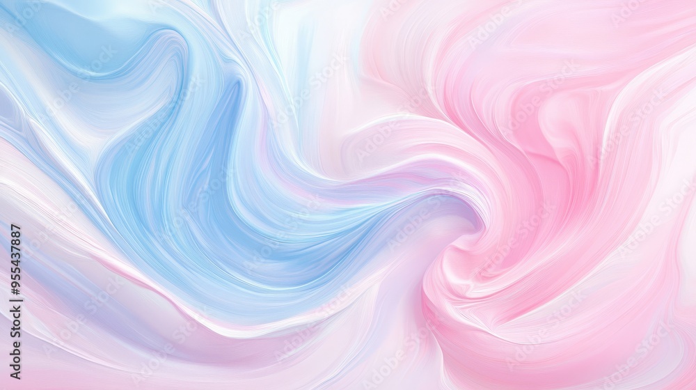 A colorful swirl of blue and pink with a pink and blue swirl in the middle A colorful swirl of blue and pink with a pink and blue swirl in the middle