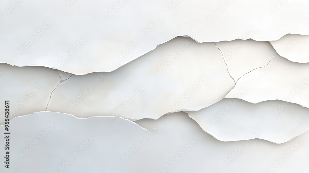 A white background with a crack in it A white background with a crack in it