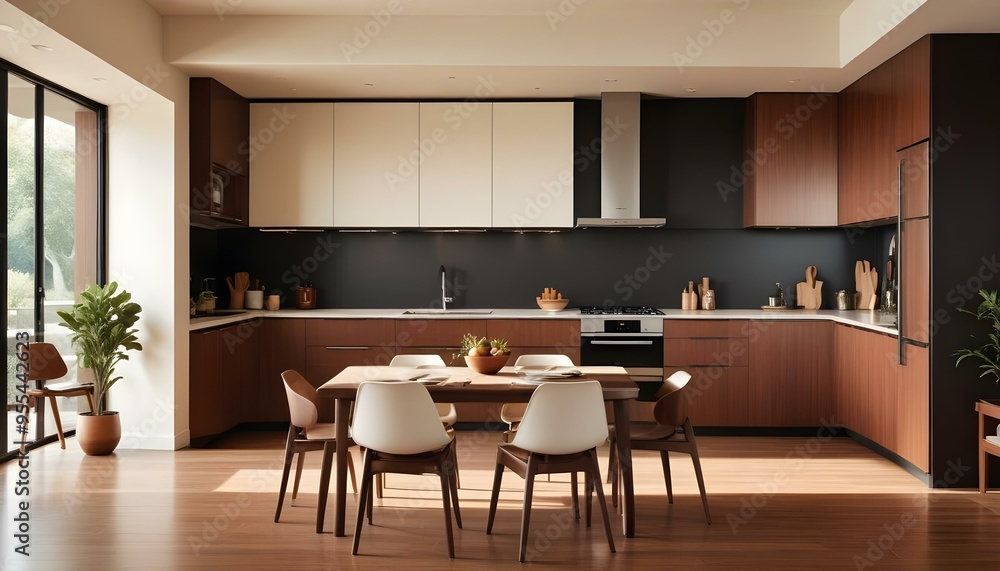 Photo interior modern design room 3d illustration Photo interior modern design room 3d illustration