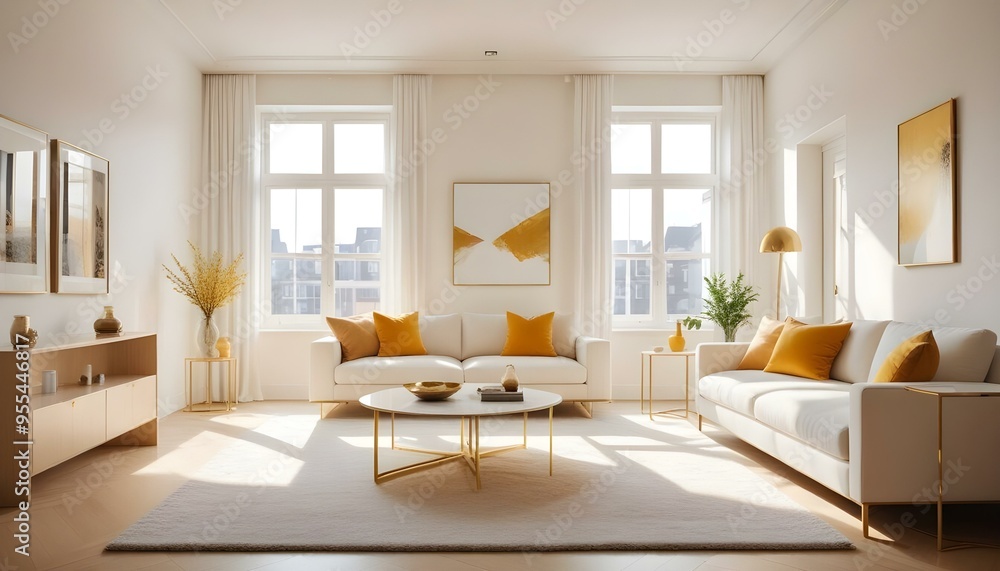 Photo interior modern design room 3d illustration Photo interior modern design room 3d illustration