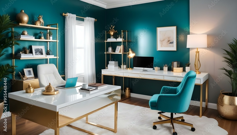 Photo interior modern design room 3d illustration Photo interior modern design room 3d illustration