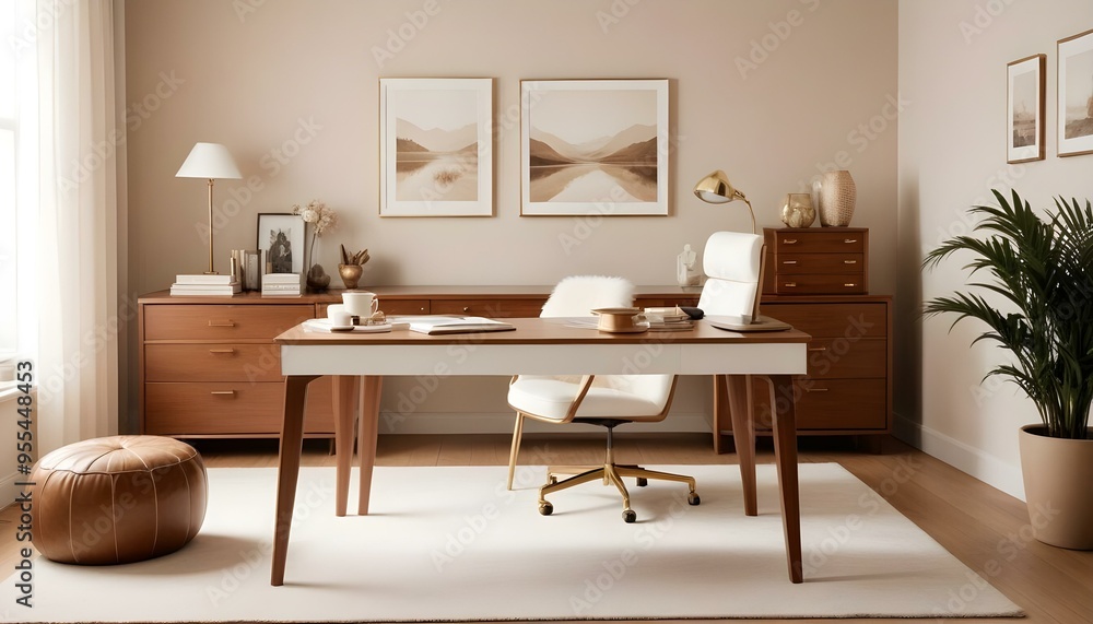 Photo interior modern design room 3d illustration Photo interior modern design room 3d illustration