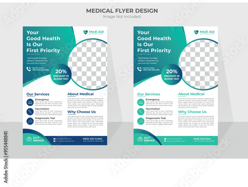 Medical Flyer Professional Design Layout