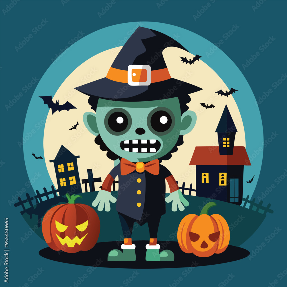 Hallowen vector illustration Hallowen vector illustration