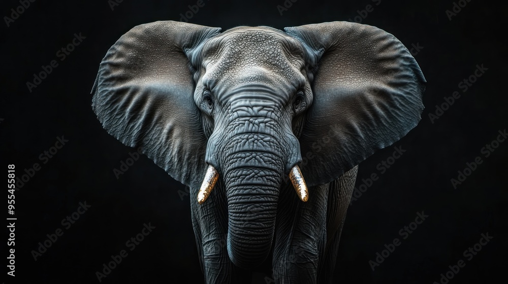 Fototapeta premium African Elephant Portrait