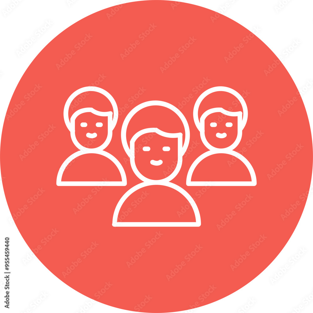 Audience Vector Icon Audience Vector Icon
