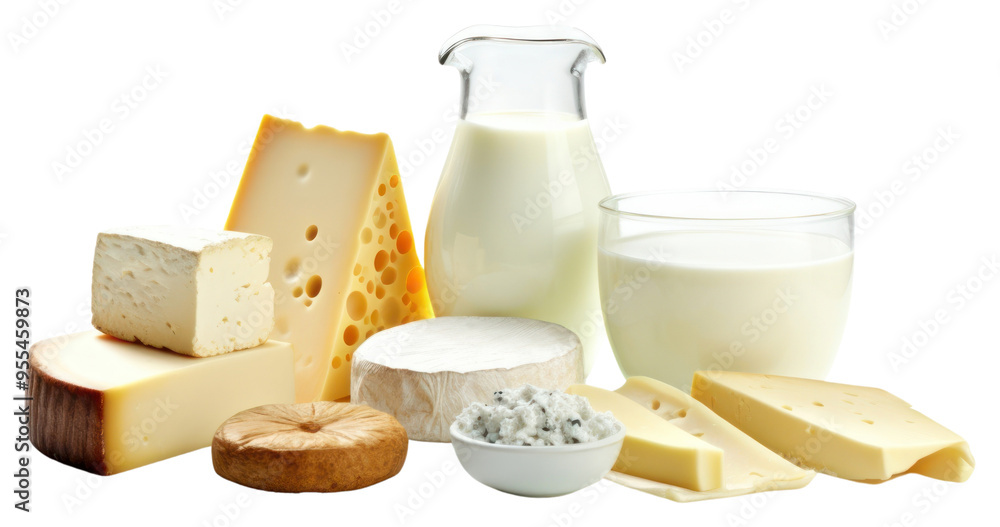 PNG Set of dairy product food milk parmigiano-reggiano. PNG Set of dairy product food milk parmigiano-reggiano.
