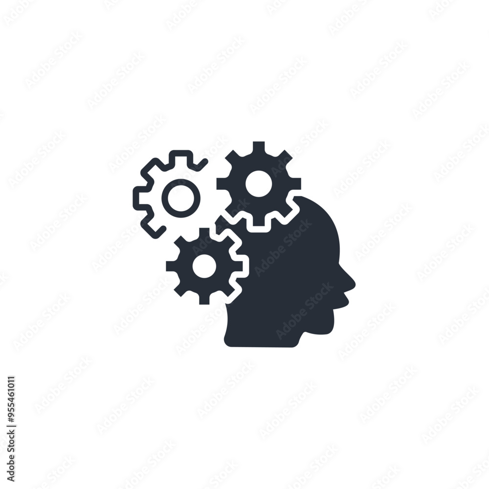cognition icon. vector.Editable stroke.linear style sign for use web design,logo.Symbol illustration. cognition icon. vector.Editable stroke.linear style sign for use web design,logo.Symbol illustration.