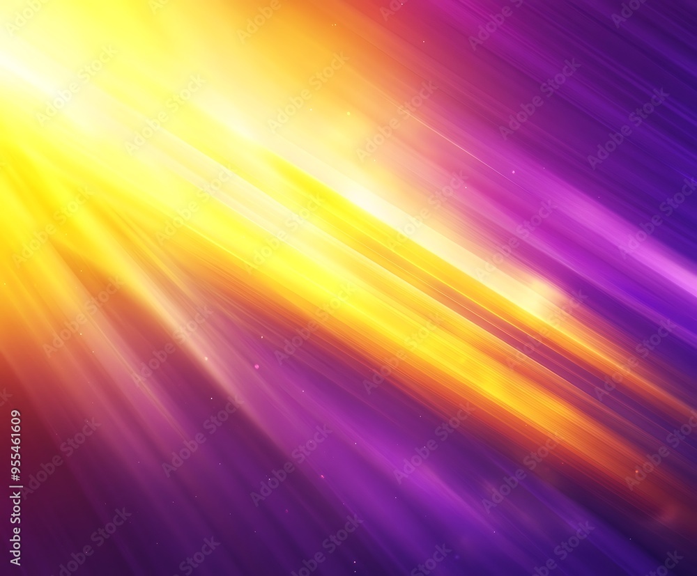 Obraz premium Sunrise abstract background with gradient lines and warm, glowing colors 