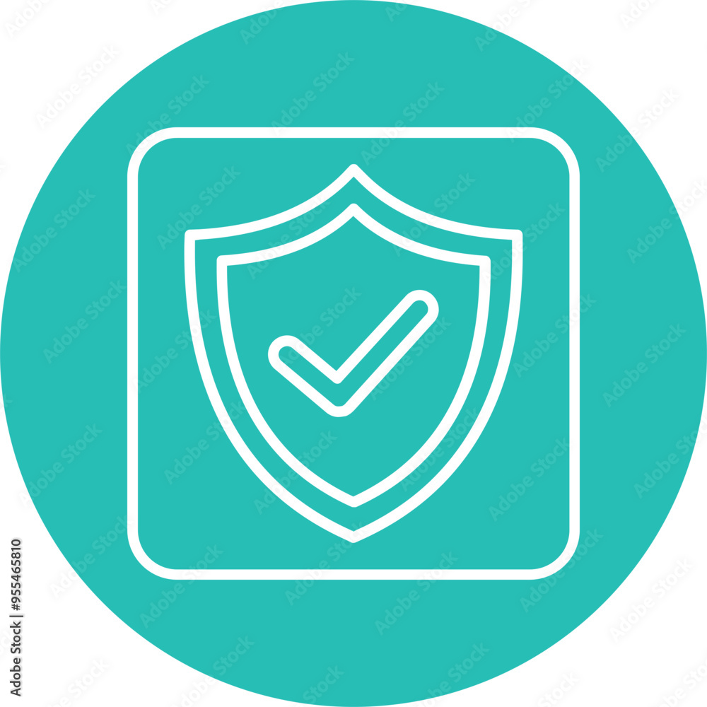 Shield Vector Icon Shield Vector Icon