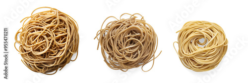 Uncooked Whole Wheat Spaghetti Noodles