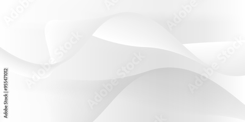 Abstract Geometric modern white and gray color . Modern and Creative Trend design in vector illustration