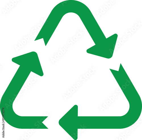 recycle symbol icon vector, recycle energy, renewable energy vector icon