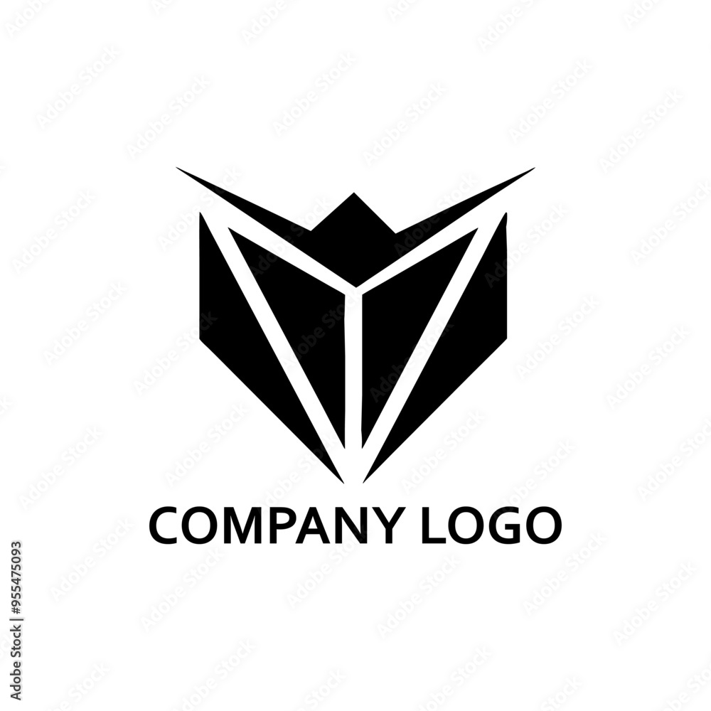 Minimalist 3D Logo Design: Sleek, Modern, and Monochrome Minimalist 3D Logo Design: Sleek, Modern, and Monochrome