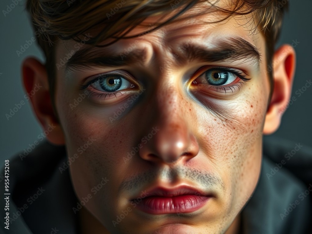 Stunning high resolution photos of a handsome, upset young man with sad gray almond eyes, this is much more than just disappointment. Photos that capture the essence of the moment Stunning high resolution photos of a handsome, upset young man with sad gray almond eyes, this is much more than just disappointment. Photos that capture the essence of the moment