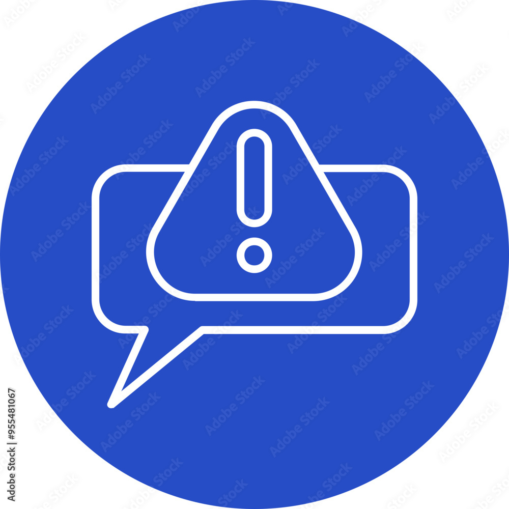 Error Message Vector Icon Design Error Message Vector Icon Design