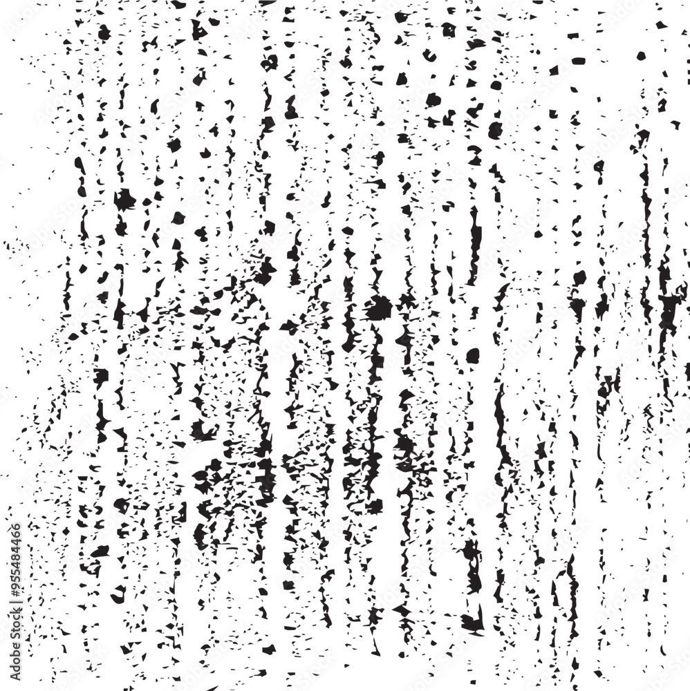 Monochrome texture composed of irregular graphic elements. Distressed uneven grunge background. Abstract vector illustration. Overlay for interesting effect and depth. Isolated on white background. Monochrome texture composed of irregular graphic elements. Distressed uneven grunge background. Abstract vector illustration. Overlay for interesting effect and depth. Isolated on white background.