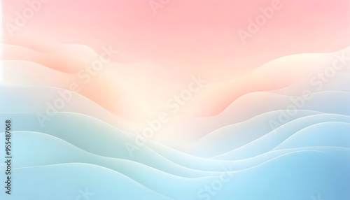 Warm Light Gradient Design