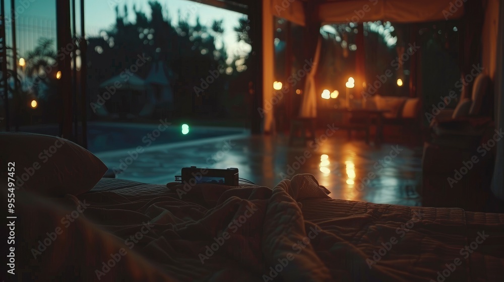 Relaxing Evening at a Tropical Villa with a Private Pool Relaxing Evening at a Tropical Villa with a Private Pool
