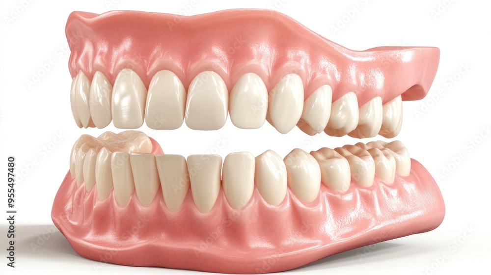 3D Model of Human Teeth and Gums 3D Model of Human Teeth and Gums