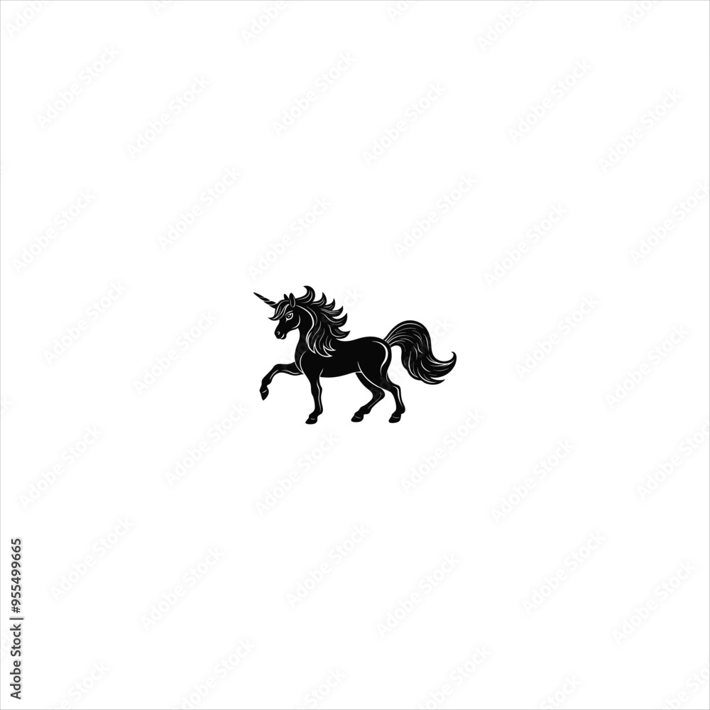 silhouette of a horse silhouette of a horse