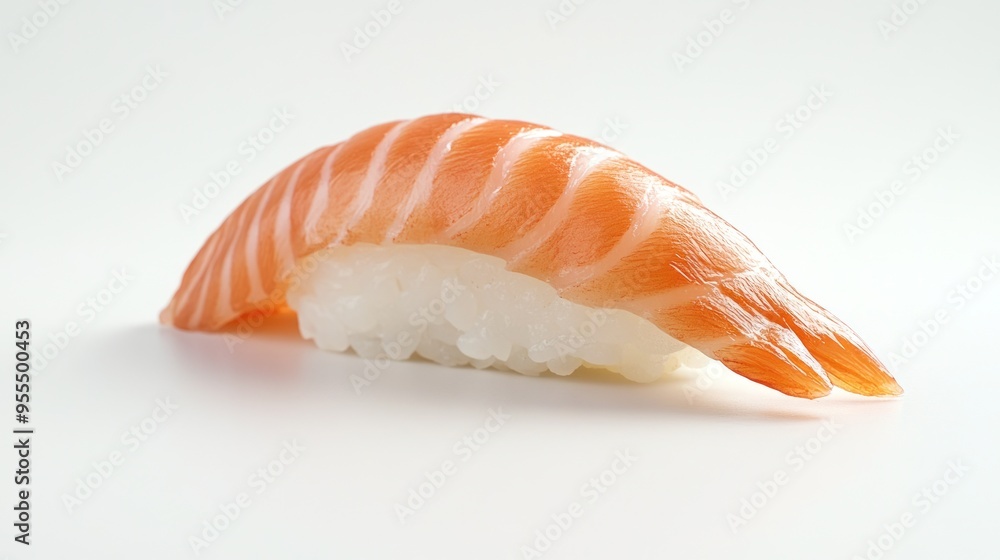 Single Salmon Nigiri Sushi Single Salmon Nigiri Sushi