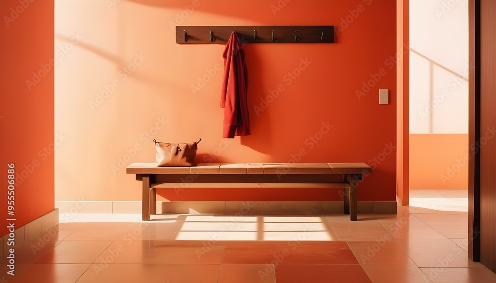Photo interior modern design room 3d illustration Photo interior modern design room 3d illustration