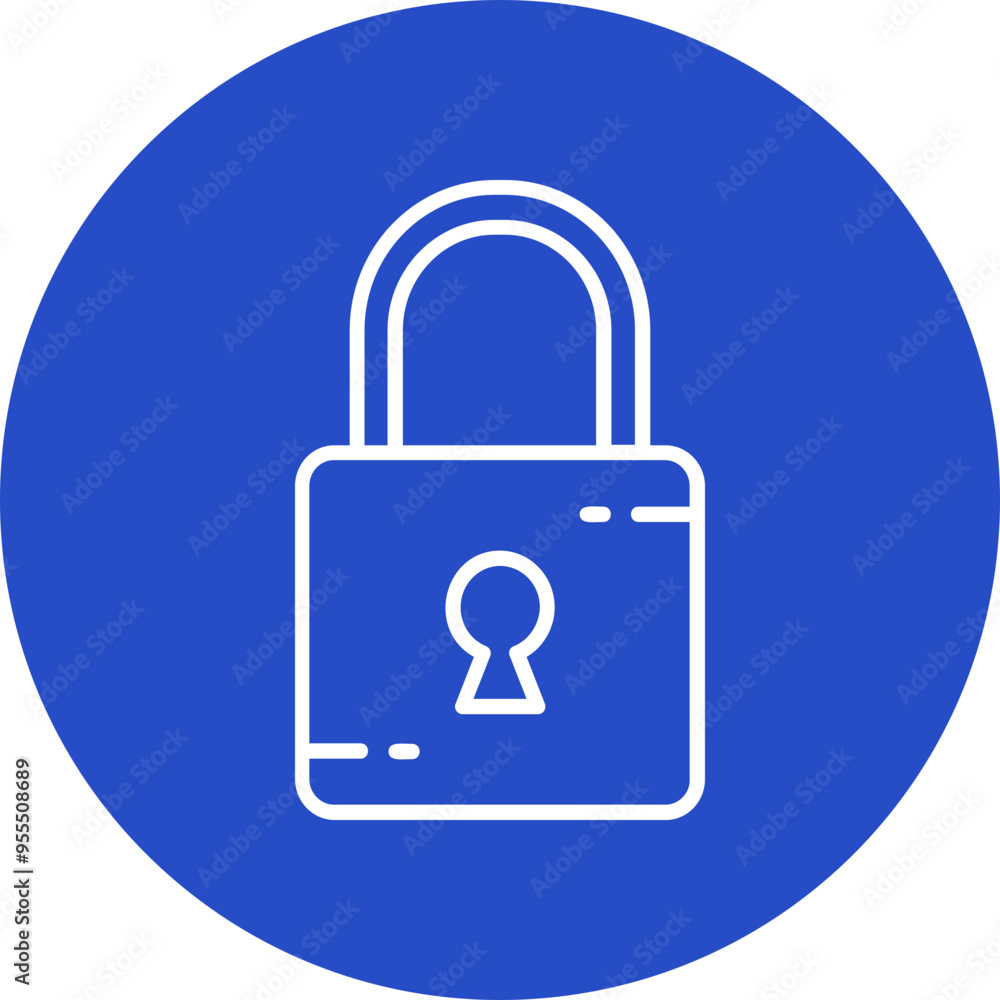 Padlock Vector Icon Padlock Vector Icon