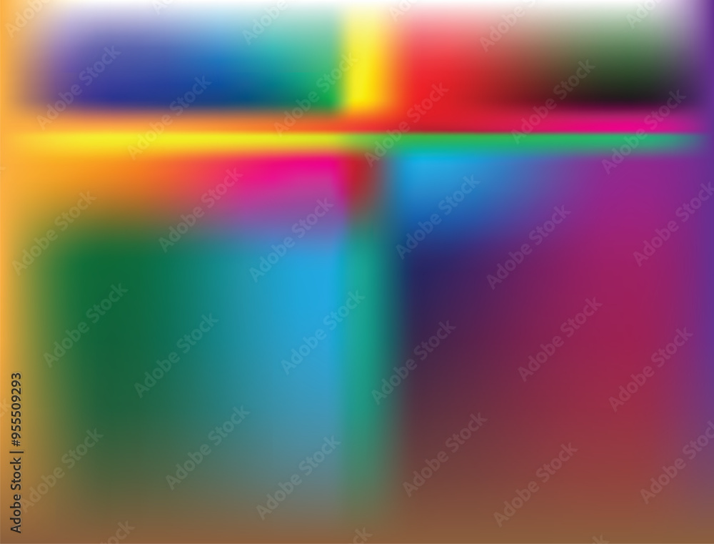 Smooth and blurry rainbow gradient mesh background Smooth and blurry rainbow gradient mesh background