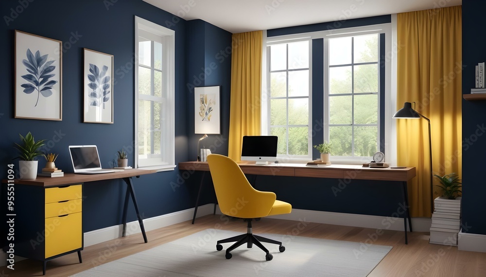 Photo interior modern design room 3d illustration Photo interior modern design room 3d illustration