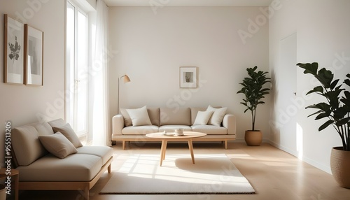 Photo interior modern design room 3d illustration